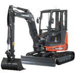ES 40.2 ZT Peso 3800 Kg (Canopy) 3950 kg (Cabina) Cadenas goma Potenc. motor 38.0 Hp Prof. Excavac. 3200 mm