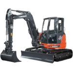 ES 85 ZT Peso 9000 Kg (Cadenas goma) 9320 kg (Cadenas metal) Potenc. motor 63.2 Hp Prof. Excavac. 4270 mm