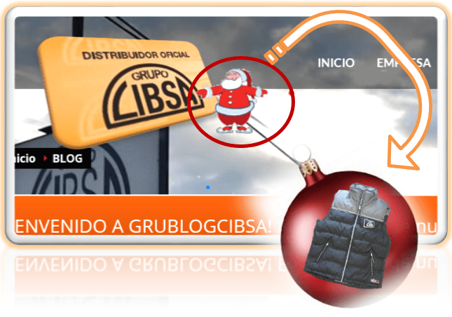 santa chaleco