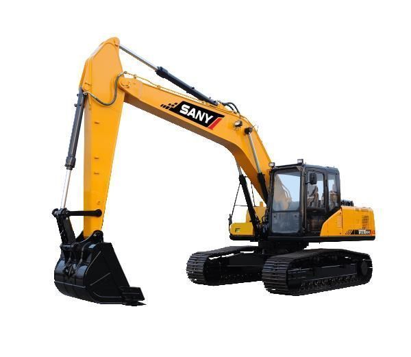 SY 215C Motor Cummins TIER 4 Final Potencia 163,6 CV/2300 rpm Ancho Transporte 2.980 mm Profundidad Excavación 6.600 mm Cuchara 0,93 m3 Peso 23.430 Kg Español Inglés
