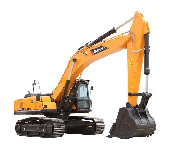 SY 365C Motor Cummins TIER 4 Final Potencia 275 CV/1900 rpm Ancho Transporte 3.080 mm Profundidad Excavación 7.306 mm Cuchara 1,6 m3 Peso 35.200 Kg Español Inglés
