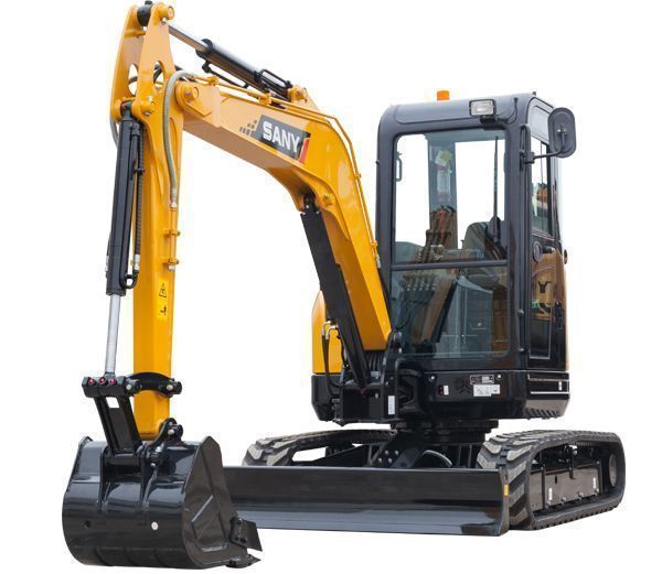 SY 50C Motor Yanmar TIER 4 FINAL Potencia 40 CV/2400 rpm Ancho Transporte 1.960 mm Profundidad Excavación 3.430 mm Cuchara 0,21 m3 Peso 5.400 Kg Español Inglés