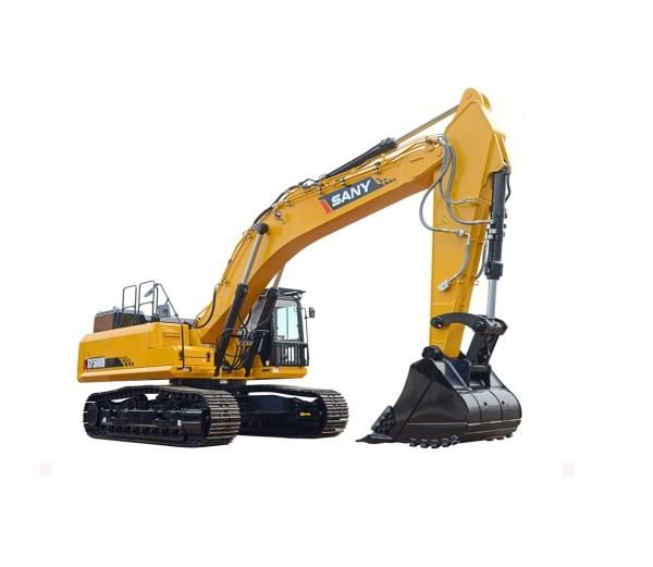 SY 500C Motor Cummins TIER 4 Final Potencia 400 CV/2100 rpm Ancho Transporte 3.596 mm Profundidad Excavación 7.705 mm Cuchara 2,2 m3 Peso 50.500 Kg Español Inglés