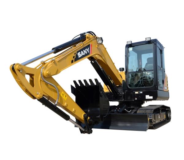 SY 60C Motor Kubota TIER 4 FINAL Potencia 60 CV/2200 rpm Ancho Transporte 2.005 mm Profundidad Excavación 3.830 mm Cuchara 0,21 m3 Peso 6.500 Kg Español Inglés