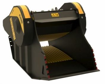 BF 70.1 S4 Máquina 14 ton Produccion 31 m3/h Capacidad carga 0,66 m3 Boca 740x510 mm Salida 15-130 mm Caudal 140 l/min Presión 220 bar Peso 2.300 Kg Español
