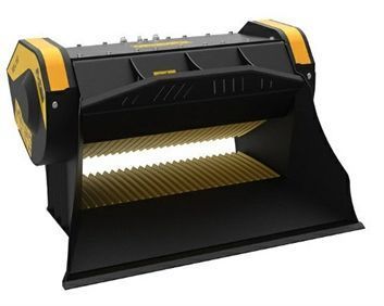 L160 S2 Máquina 4,5-10 ton Produccion 20 m3/h Capacidad carga 0,35 m3 Boca 1.100x240 mm Salida 15-60 mm Caudal 110 l/min Presión 200 bar Peso 1.450 Kg Español
