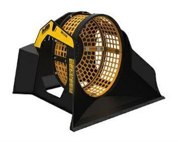 L140 Máquina 2,6 ton Vueltas/min 25-30 Capacidad carga 0,40 m3 Profundidad canasta 560 mm Diametro malla 750 mm Caudal 40 l/min Presión 130 bar Peso 450 Kg Español