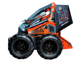 SSQ15D Motor KUBOTA Potencia 14,6 CV Bombas 25,6 l/min Capacidad de carga 325 Kg Altura de descarga 2.100 mm Ancho 960 mm Peso 684 Kg Inglés