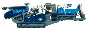 CENTAURO 100.32 Boca 1000x900 mm Tolva 2,85 m3 Producción 160 t/h Criba vibrante 3.200x1.000 mm Peso 24.500 kg Inglés