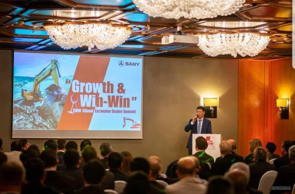 SANY OTORGA A CIBSA EL PRIMER PREMIO AL DISTRIBUIDOR DEL AÑO 2018