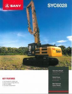 PRODUCTO NUEVO: SANY SYC6028
