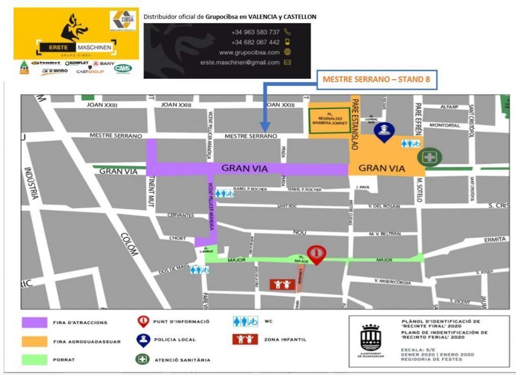 Invitación a la Feria de Agroguadassuar 2020