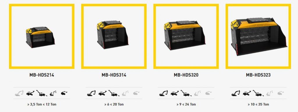 PRODUCTO NUEVO: CUCHARA SELECCIONADORA SERIE MB-HDS