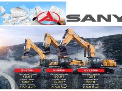 SANY: NUEVA LINEA ULTRA GRANDES
