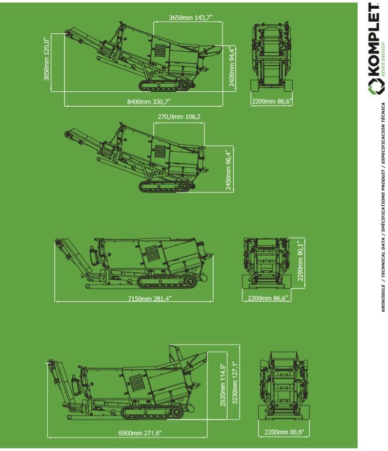 PRODUCTO KOMPLET KROKODILE FICHA TECNICA