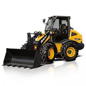 NUEVA GAMA DE MIDI PALAS CARGADORAS SANY DE 4 A 6 TONELADAS (1-1,7 M3)