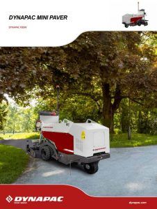 PRODUCTO NUEVO: DYNAPAC F80W