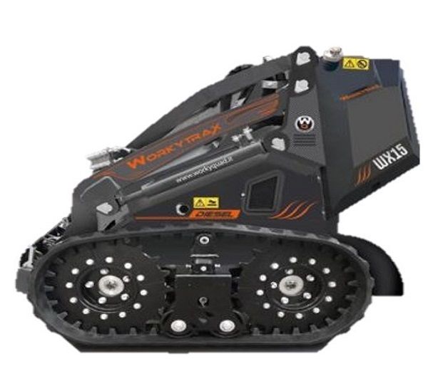 WX15 Motor KUBOTA Potencia 15 CV Bombas 25,6 l/min Capacidad de carga 340 Kg Altura de descarga 2.042 mm Peso 884 Kg Italiano