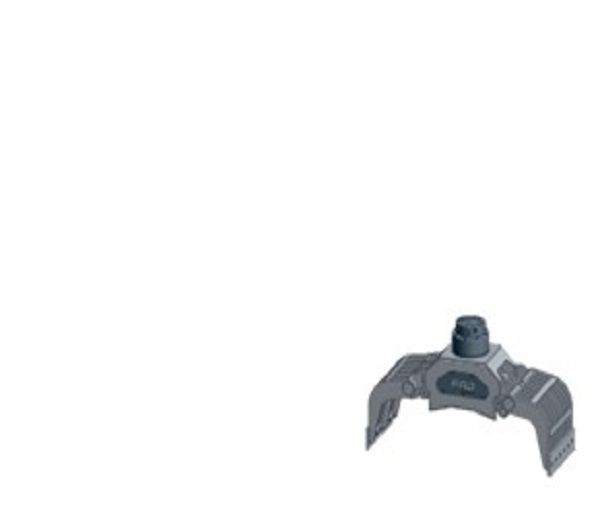 FDG15-PL Peso de Máquina 4-7 ton Capacidad MAX 1,5 ton Contenido 130 l Apertura 1390 mm Fuerza Apriete Punta 23 kN Rotación Sí Peso Pinza 380 Kg Inglés