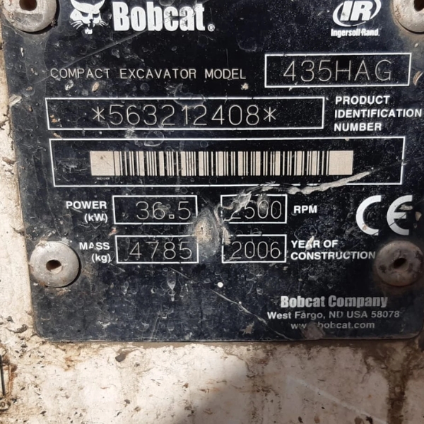 BOBCAT 435 HAG Diésel.