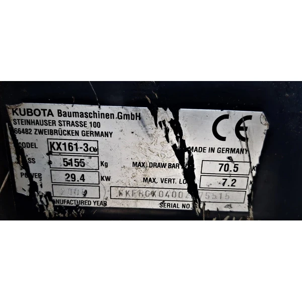 KUBOTA KX161-3 EXCAVADORAS SECTOR RECICLAJE.