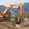 MB BF70.2 S4 montada en excavadora Volvo en entorno frío.