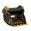 Cuchara Trituradora MB Crusher BF150.10 en funcionamiento, fabricada para excavadoras de 70‑100 t.