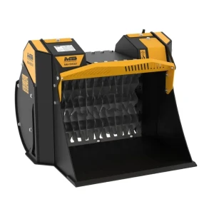 MB-HDS307 Cuchara Seleccionadora compacta de MB Crusher con diseño reforzado y rotores intercambiables.