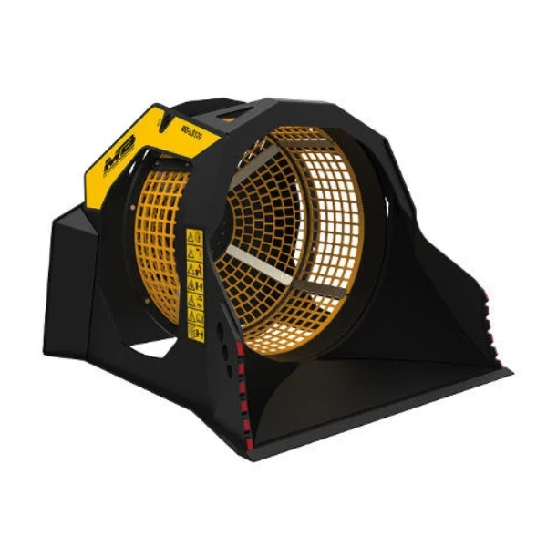 Render frontal de la Cuchara Cribadora MB-LS170 S2.