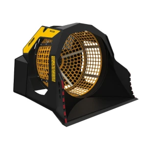 Cuchara Cribadora MB-LS220 S2 render estático frontal.