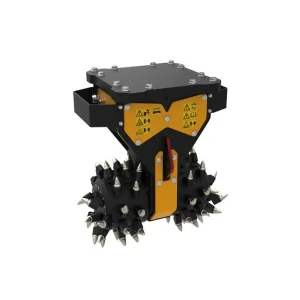 La fresadora hidráulica MB-R800 de MB Crusher, ideal para excavadoras de 10 a 22 toneladas, ofrece un corte potente gracias a sus tambores gemelos y diseño compacto. Perfecta para aplicaciones de precisión en obra civil y túneles.