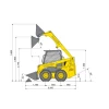 Komatsu SK714 Características - Diseño innovador y tecnología de vanguardia.