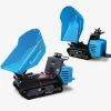 MiniDumpers Messersi TC95 dumper sobre orugas de 950kg para construcción.