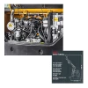Excavadora Sany SY80U equipada con motor Yanmar, optimizada para alta potencia y eficiencia.
