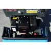 Motor Yanmar en la Minidumper Messersi TC50 para transporte de materiales en construcción.