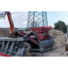 CAMS UTM 1500 equipada con transportadores para reciclaje eficiente.