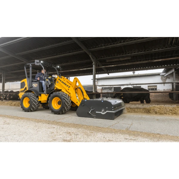 Venieri 1.63 D - Cargadora de Ruedas con Accesorio para Mantenimiento Agrícola.