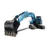 Cazo de la Excavadora SANY SY215E de Cadenas Eléctrica en primer plano.