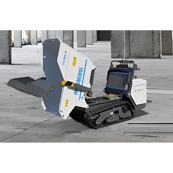 Messersi TC120 Electric minidumper con orugas y cero emisiones.