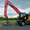 Sany SMHC45G5 manipuladora de materiales con cabina elevable para reciclaje.