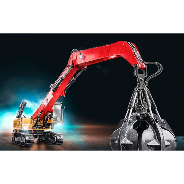 SANY SMHC45G5, manipuladora de materiales con garra hidráulica, ideal para reciclaje y puertos.