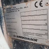 Placa de identificación Eurocomach 95TR con número de serie y datos técnicos en GRUPOCIBSA.