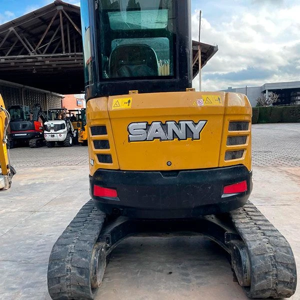 Parte Trasera De La SANY SY35U De Segunda Mano Sin Culo.