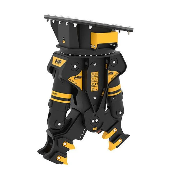 MB-PT1150 multiprocesador hidráulico de demolición para excavadoras.