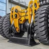 Detalle de componentes de alta resistencia en el Reachstacker SANY SRSC4535G5 distribuido por GRUPOCIBSA.