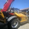 Detalle lateral cabina y chasis del telehandler SANY STH1440 maquina de demostracion 2024.