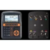 VEI HELPER X con pantalla a color y teclado, módulo posterior con puertos para PRINTER y MODEM, sistema de pesaje a bordo para control de producción.