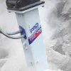 Furukawa FX55 trabajando en roca, rompepiedras hidráulico para excavadora 4–7 t con puntero 68 mm, 40–85 l/min y 12–16 MPa.