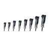 Furukawa FX en GRUPOCIBSA: martillo hidráulico FX para miniexcavadora 1–2,5 t, 18–35 l/min, 10–14 MPa y puntero Ø45 mm; gama FX15, FX25, FX35, FX45 y FX55.