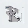 Multiprocesadores Furukawa VMX10 C, VMX13 C, VMX17 C, VMX25 C, VMX30 C y VMX35 C con detalle de la mandíbula C y referencias de dimensiones para excavadoras de demolición, distribuidos por GRUPOCIBSA.